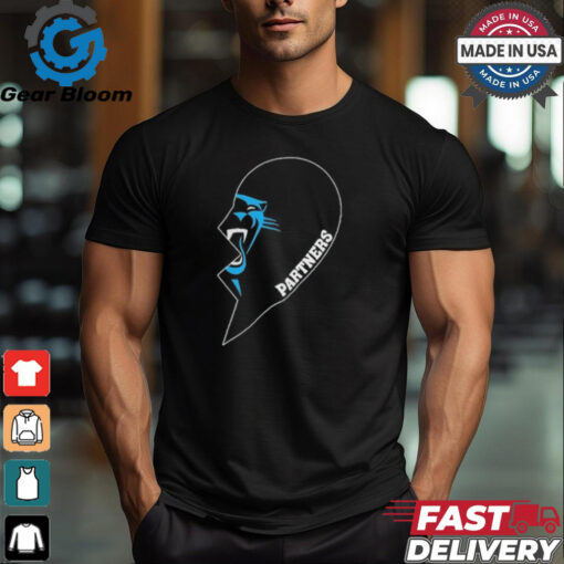 Official Carolina Panthers Partners Half Heart Shirt