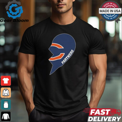 Official Chicago Bears Partners Half Heart Shirt