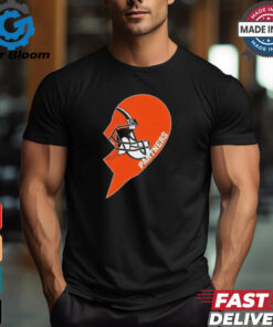 Official Cleveland Browns Partners Half Heart Shirt