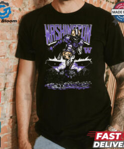 Official Dawg Dash Immortal #24 Washington Huskies Skeleton Painting t shirt