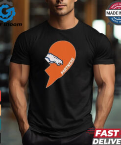 Official Denver Broncos Partners Half Heart Shirt