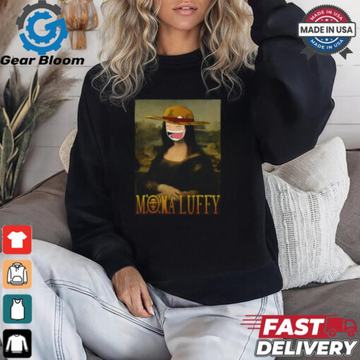 Official Funny Ahh Mona Luffy t shirt