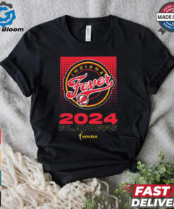 Official Indiana Fever 2024 WNBA Playoffs t shirt