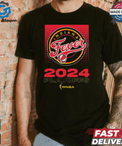 Official Indiana Fever 2024 WNBA Playoffs t shirt