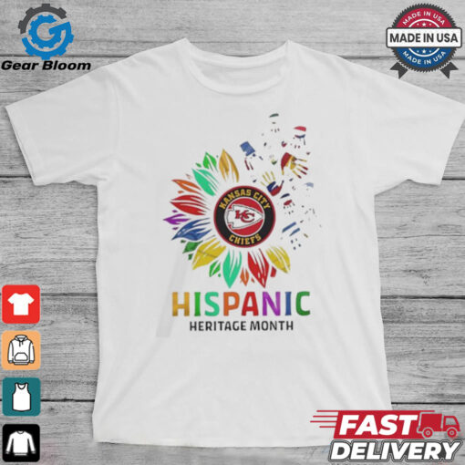 Official Kansas City Chiefs Happy Hispanic Heritage Month shirt