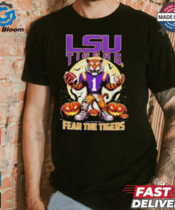 Official LSU Tigers Football Fear The Tigers Halloween Shirt