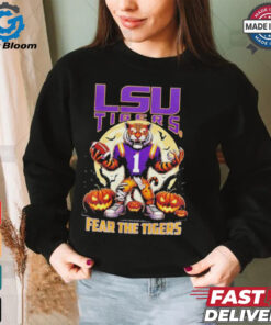 Official LSU Tigers Football Fear The Tigers Halloween Shirt