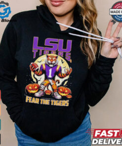 Official LSU Tigers Football Fear The Tigers Halloween Shirt