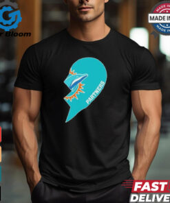 Official Miami Dolphin Partners Half Heart Shirt