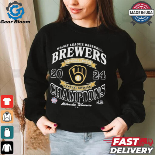 Official Milwaukee Brewers 2024 Division Champs Shirt