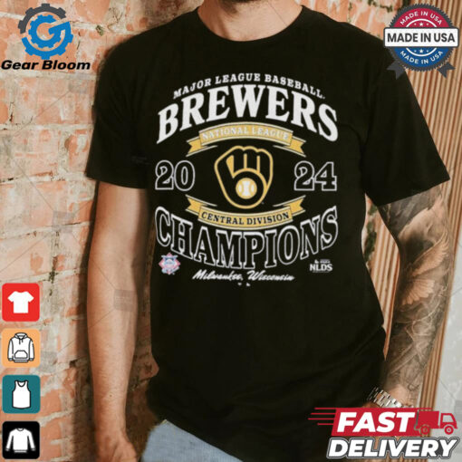 Official Milwaukee Brewers 2024 Division Champs Shirt