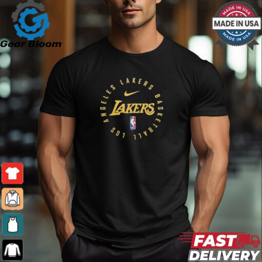 Official Nike Los Angeles Lakers Basketball New 2024 T Shirt