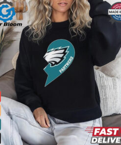 Official Philadelphia Eagles Partners Half Heart Shirt