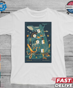 Official Poster Goose Sep 3 2024 MGM Music Hall At Fenway in Boston MA t shirt