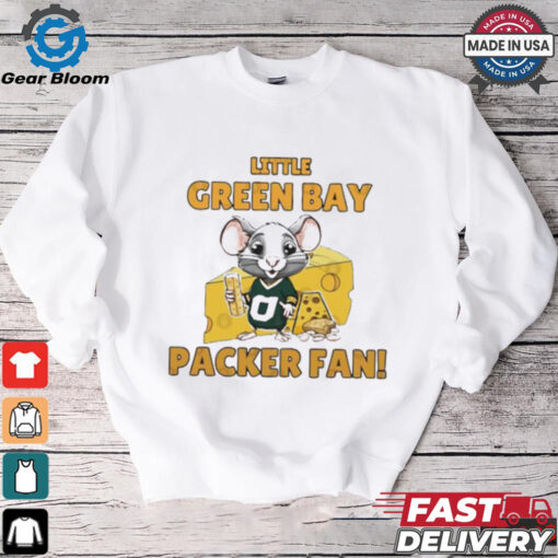 Official Rat eat cheese little Green Bay Packer fan shirt