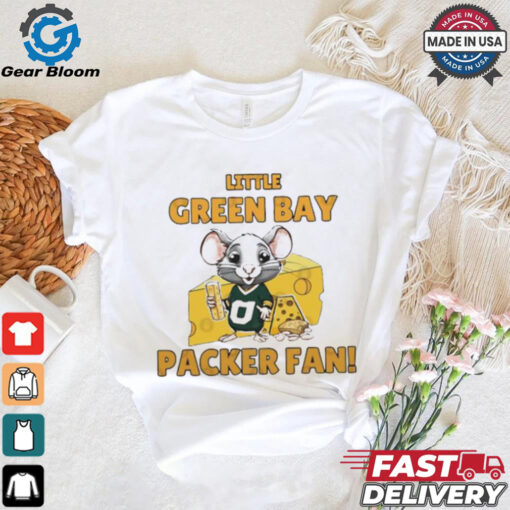 Official Rat eat cheese little Green Bay Packer fan shirt