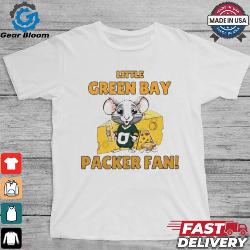 Official Rat eat cheese little Green Bay Packer fan shirt