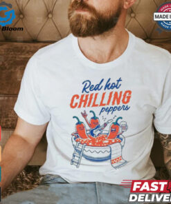 Official Red Hot Chilling Peppers Bath T shirt
