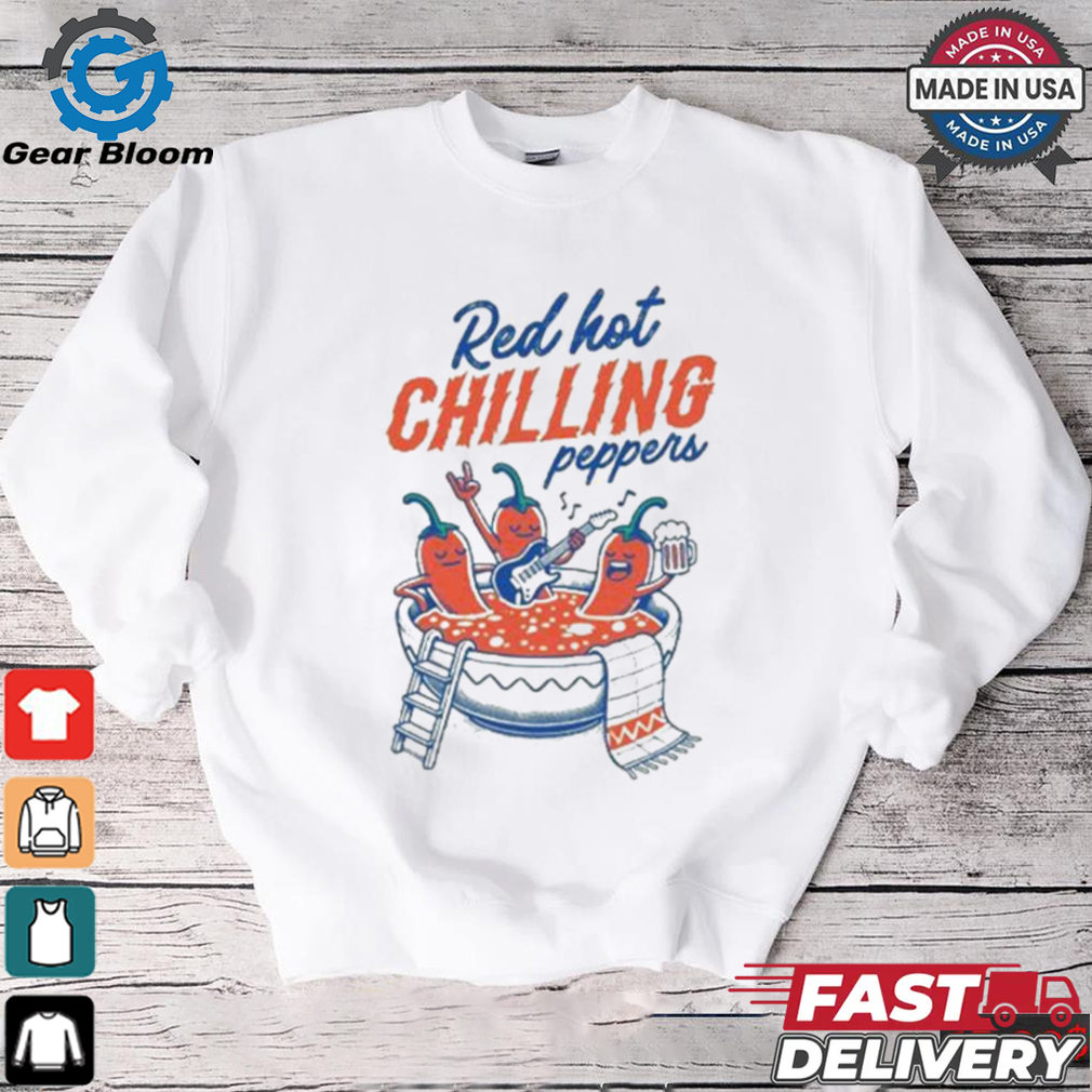 Official Red Hot Chilling Peppers Bath T shirt Official Red Hot Chilling Peppers Bath T shirt