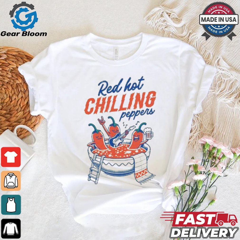 Official Red Hot Chilling Peppers Bath T shirt Official Red Hot Chilling Peppers Bath T shirt