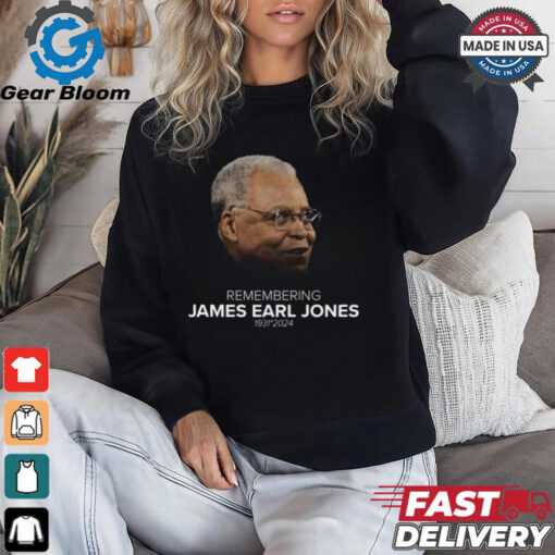 Official Remembering James Earl Jones 1931 2024 t shirt