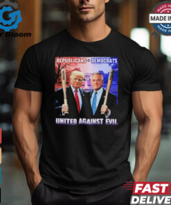 Official Republican Democrats United Against Evil Trump Kennedy T Shirt