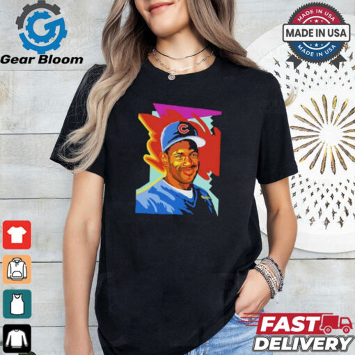 Official Sammy Portrait Sammy Sosa Chicago Cubs shirt