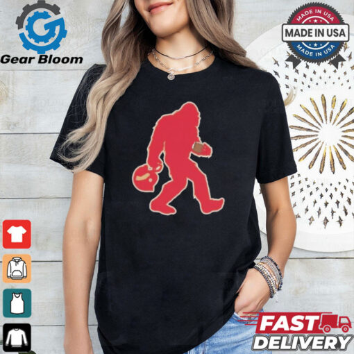 Official San Francisco 49ers Bigfoot Sasquatch shirt