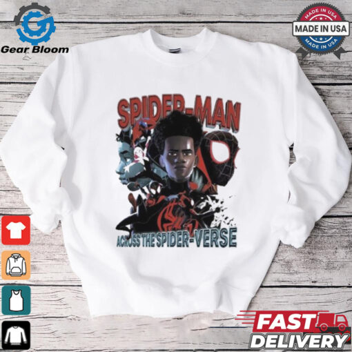 Official Spider man Across The Spider verse T shirt