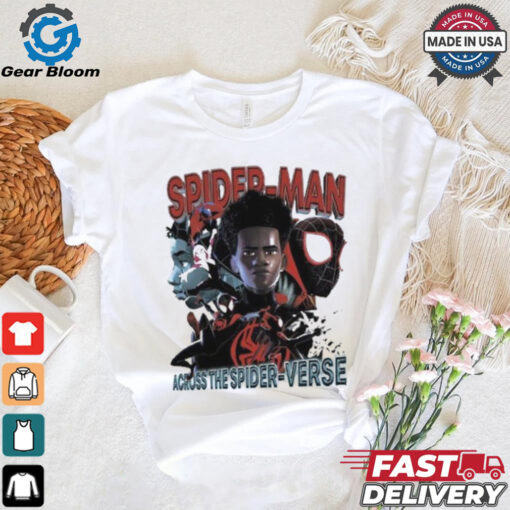 Official Spider man Across The Spider verse T shirt