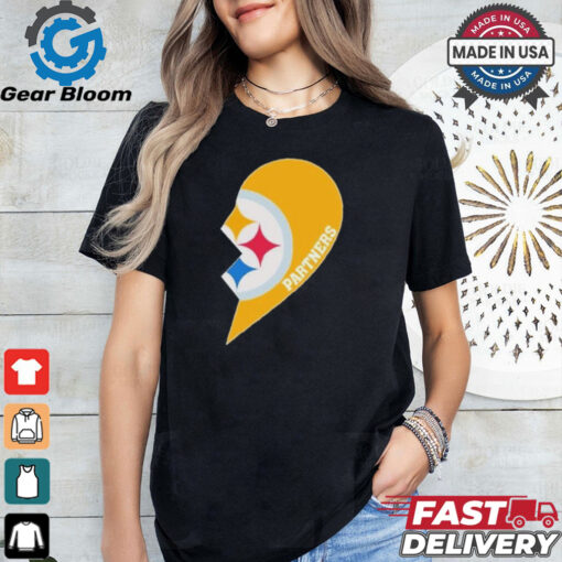 Official Steelers Partners Half Heart Shirt