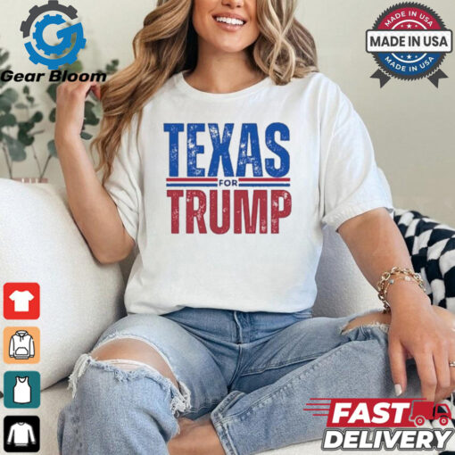 Official Texas state For Trump Vance 2024 T shirt