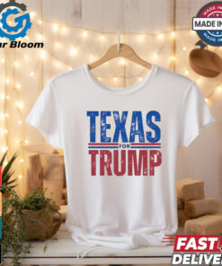 Official Texas state For Trump Vance 2024 T shirt