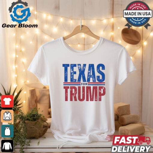 Official Texas state For Trump Vance 2024 T shirt