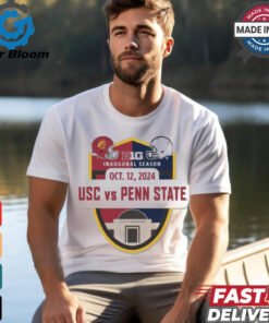 Official USC Trojans vs Penn State Nittany Lions Big 10 Inaugural Season October 12, 2024 Shirt