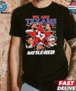 Official We Are Houston Texans Battle Red 2024 T Shirt