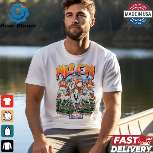Official Zach Allen Denver Broncos Planet Euphoria Graphic t shirt