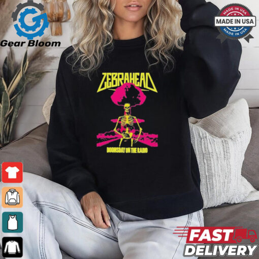 Official Zebrahead Doomsday On The Radio Shirt