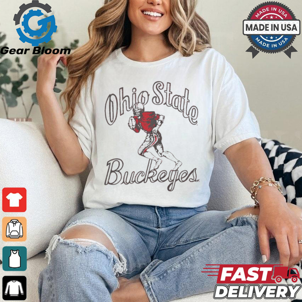Ohio State Buckeyes Player Vintage Football t shirt Ohio State Buckeyes Player Vintage Football t shirt