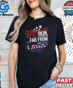 Ohio cats and dogs 2024 debate run spot run run far away T shirt