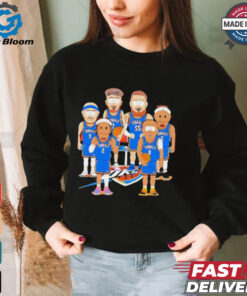 Oklahoma City Thunder team cartoon shirt