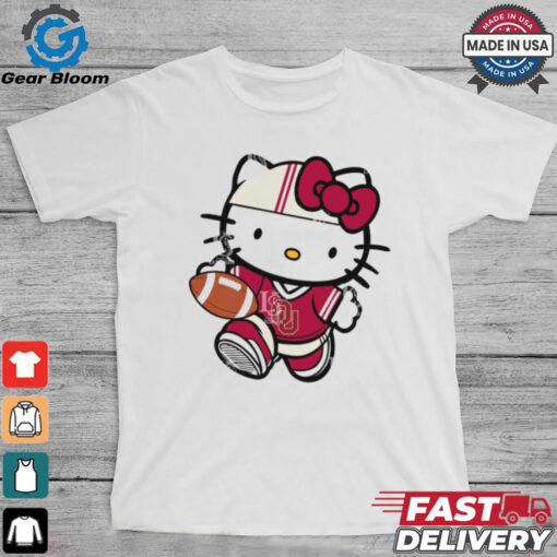 Oklahoma Sooners Cute Hello Kitty Football shirt