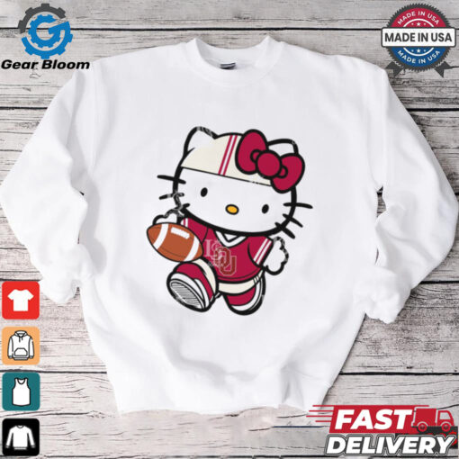 Oklahoma Sooners Cute Hello Kitty Football shirt