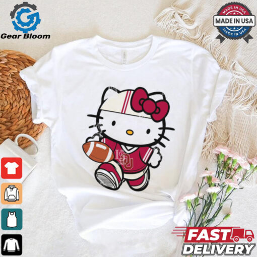 Oklahoma Sooners Cute Hello Kitty Football shirt