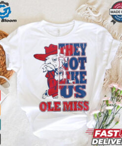 Ole Miss Rebels They Not Like Us T Shirt