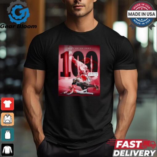 Original Elly De La Cruz Cincinnati Reds 100 Career Steals fastest man on earth shirt