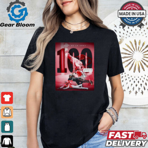 Original Elly De La Cruz Cincinnati Reds 100 Career Steals fastest man on earth shirt