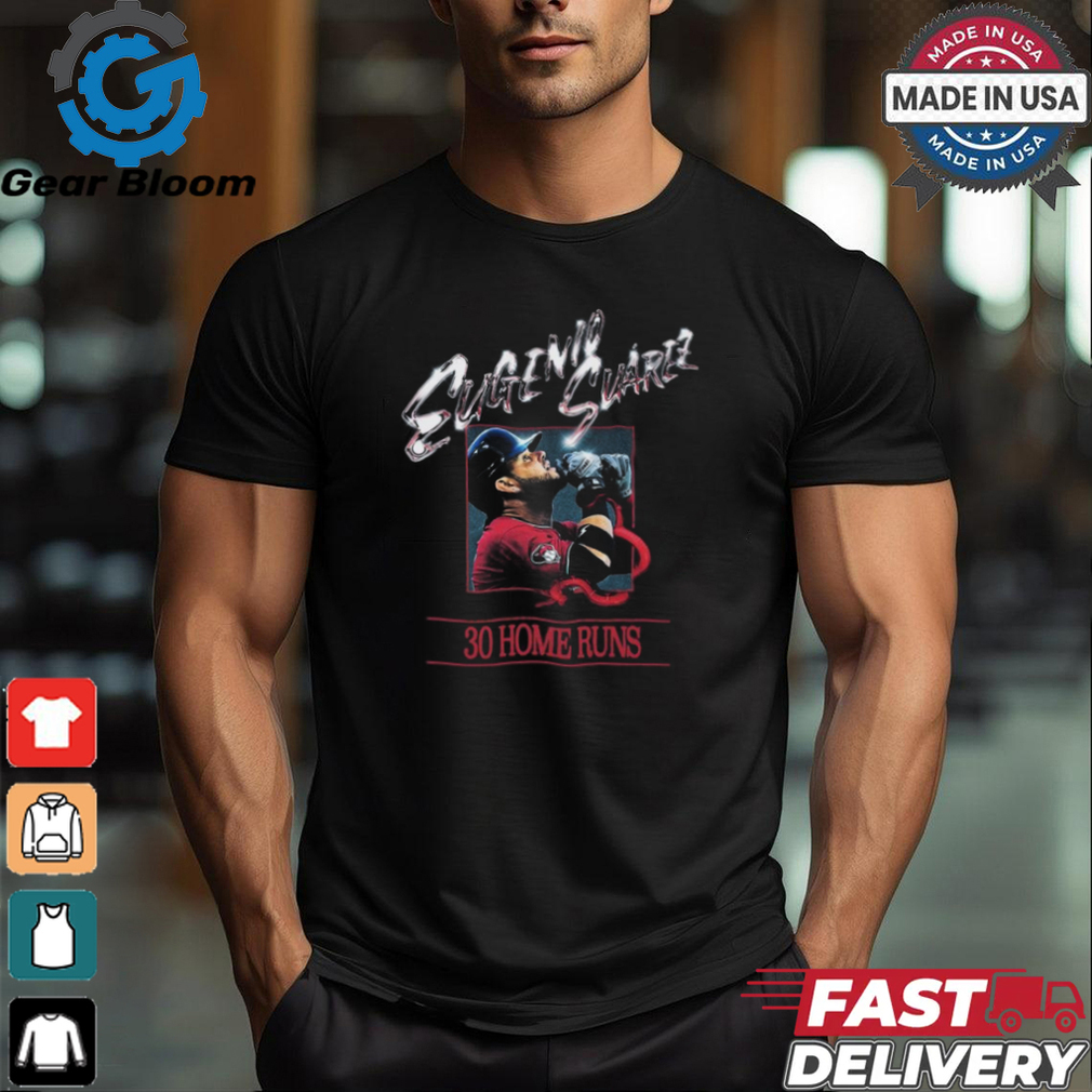 Original Eugenio Suárez Arizona Diamondbacks 5th career 30+ homer season Shirt Original Eugenio Suárez Arizona Diamondbacks 5th career 30+ homer season Shirt