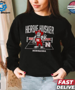 Original Nebraska volleyball herbie mascot shirt