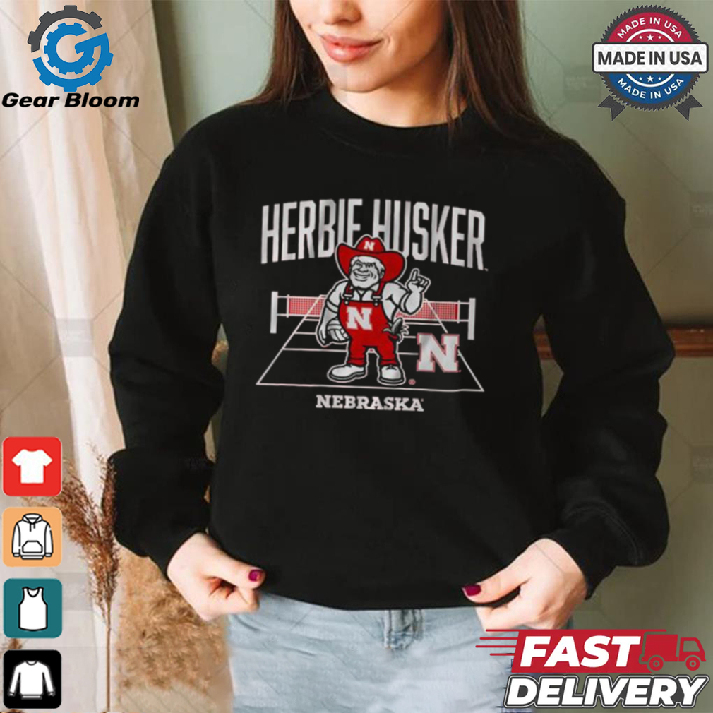 Original Nebraska volleyball herbie mascot shirt Original Nebraska volleyball herbie mascot shirt